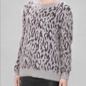 & Other Stories Leopard Print Sweater